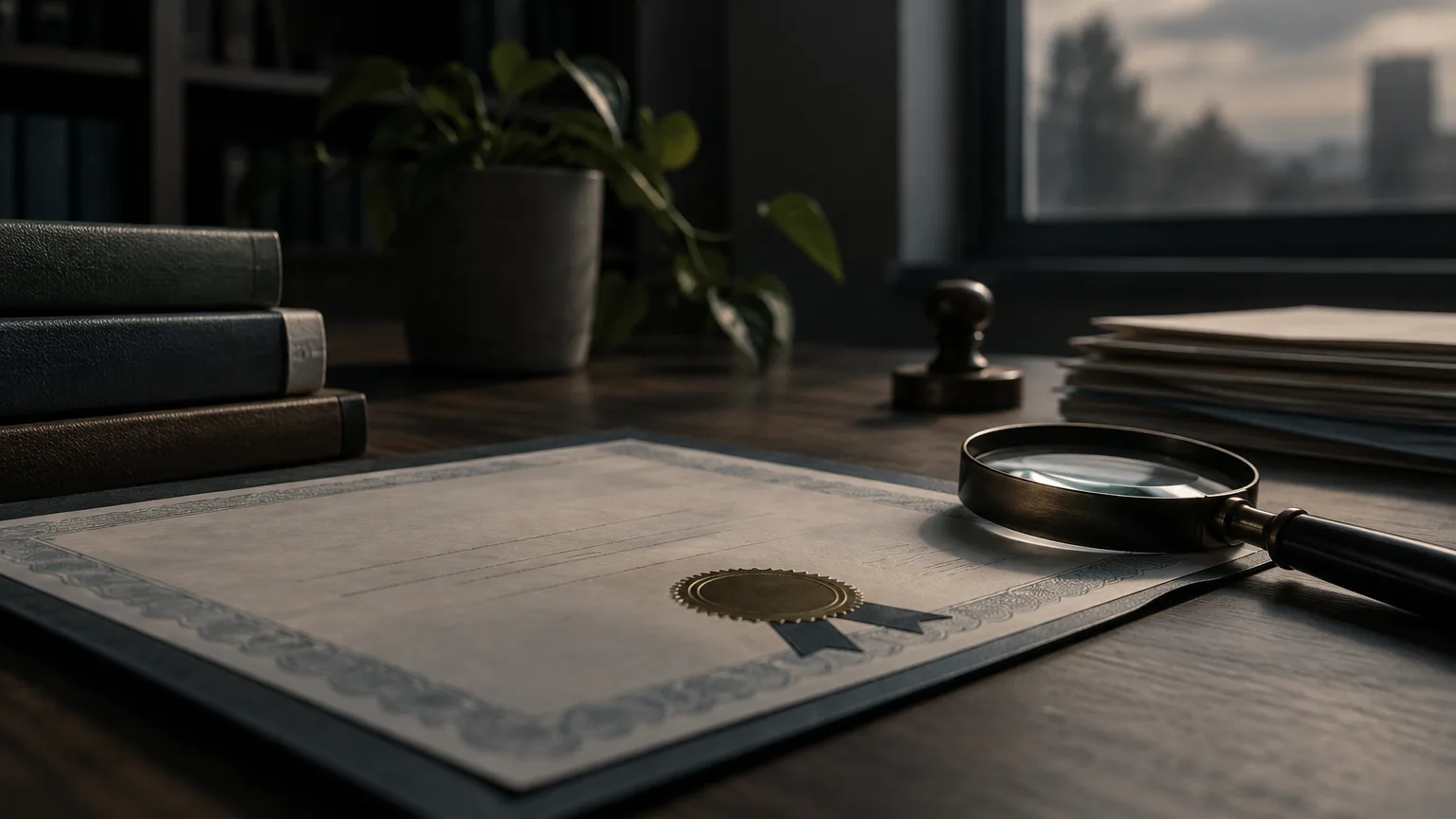 Illustrative image: how to verify a professional certification