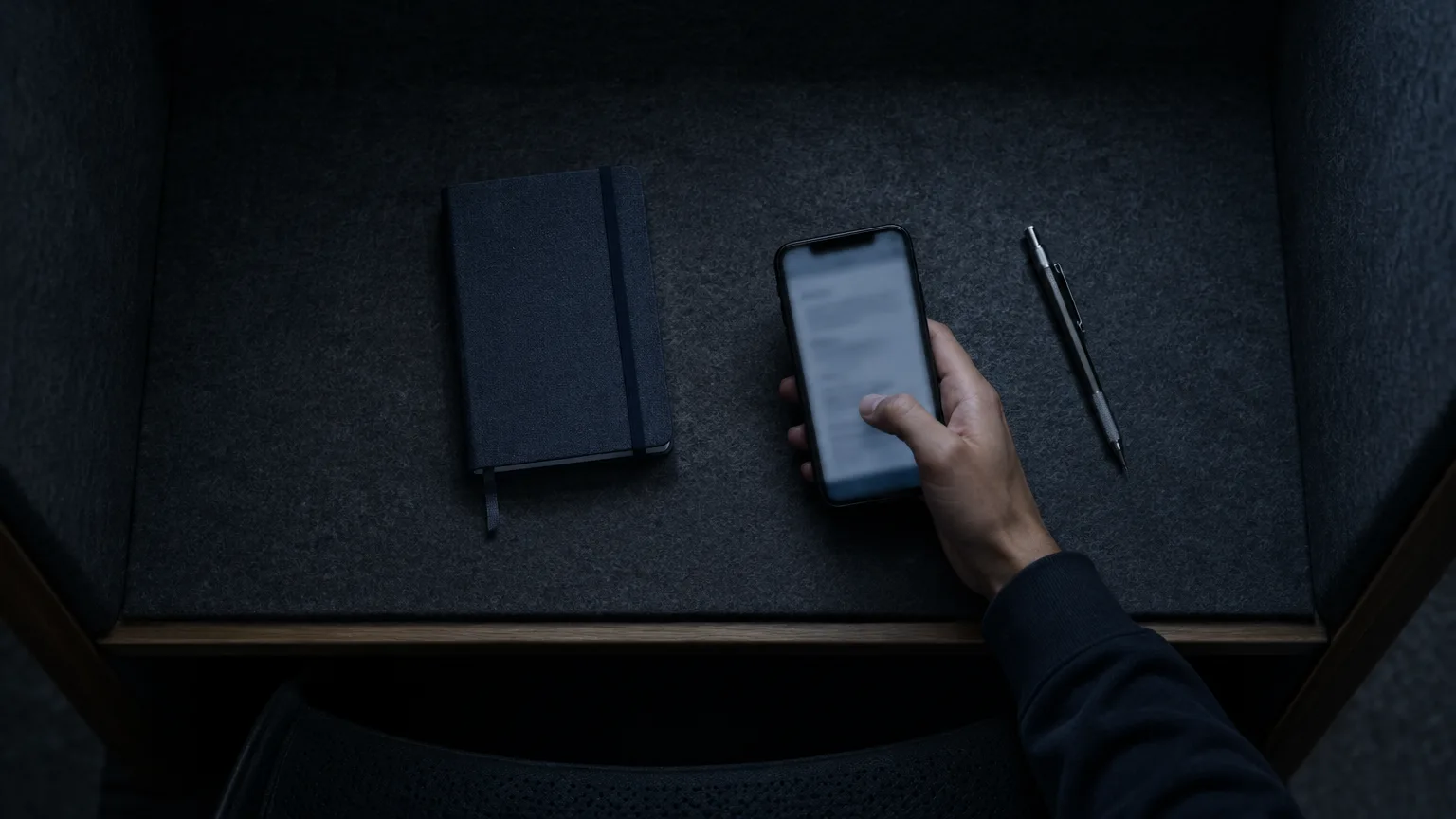 Illustrative image: note-taking app