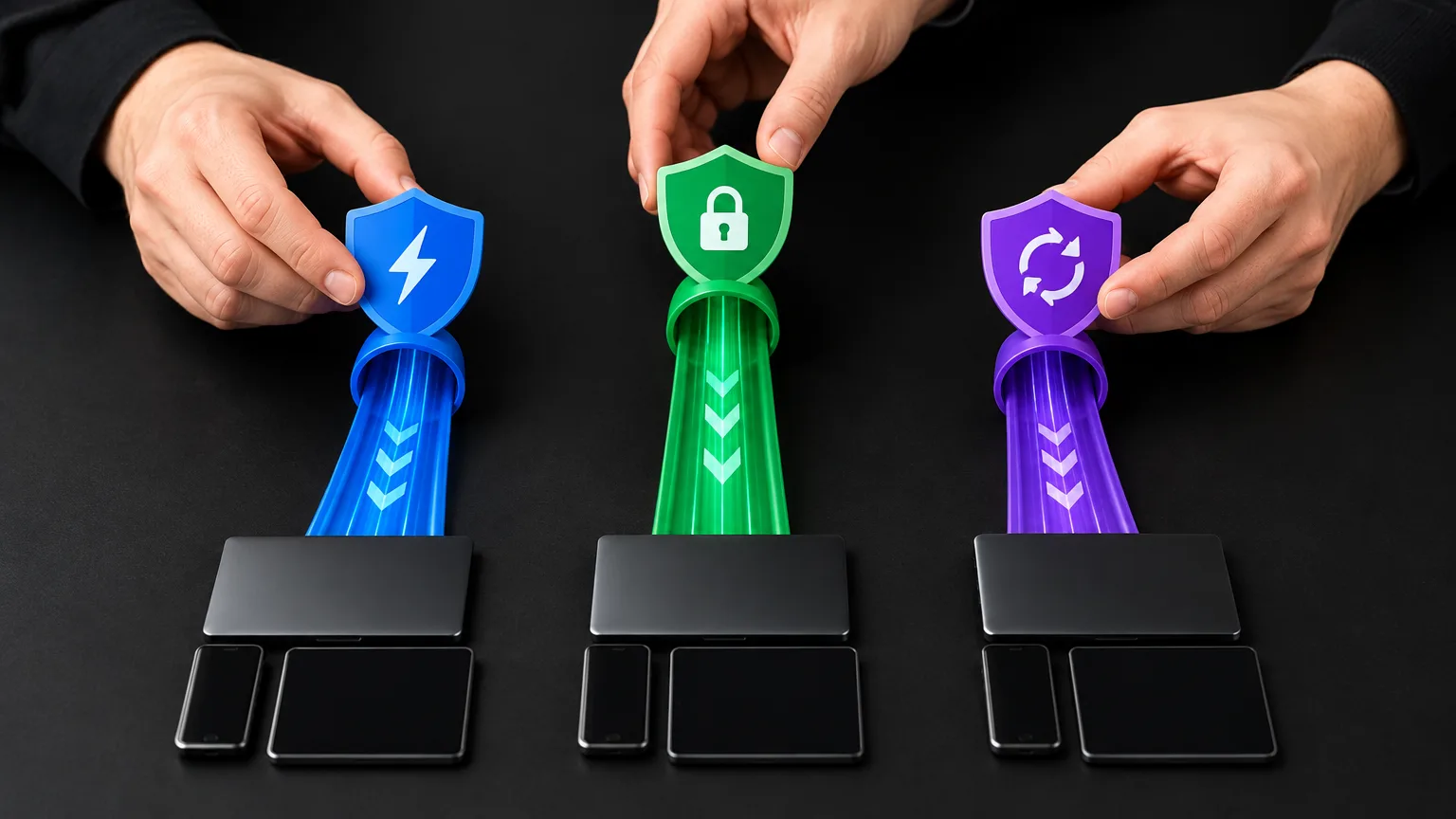 Illustrative image: VPN protocols