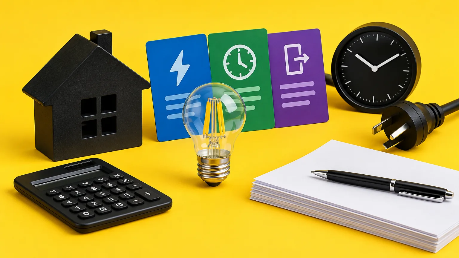 Illustrative image: compare electricity plans